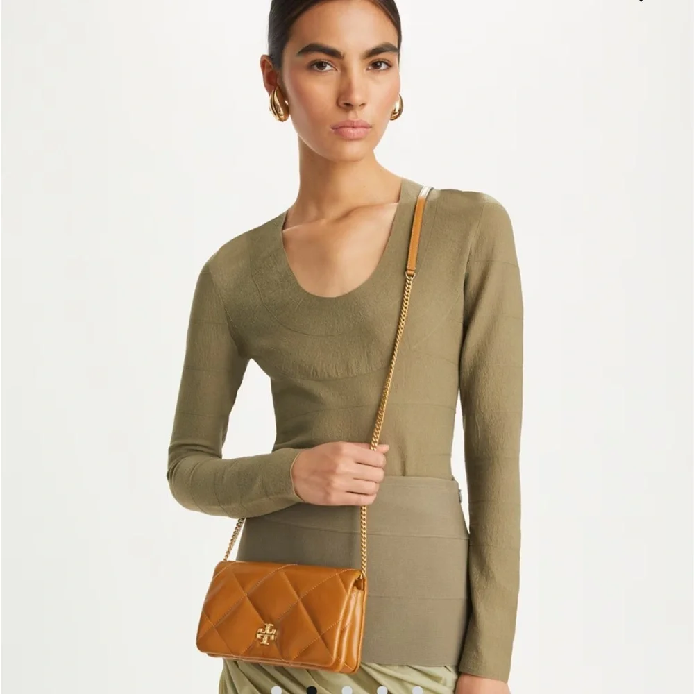 Tory Burch KIRA DIAMOND QUILT CROSSBODY bag